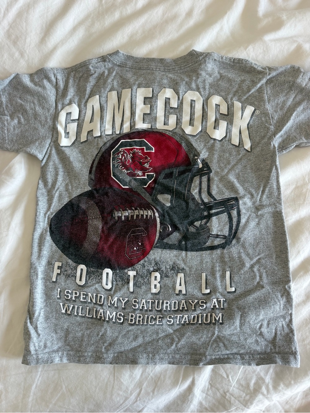Gamecock Football Tee. Youth S